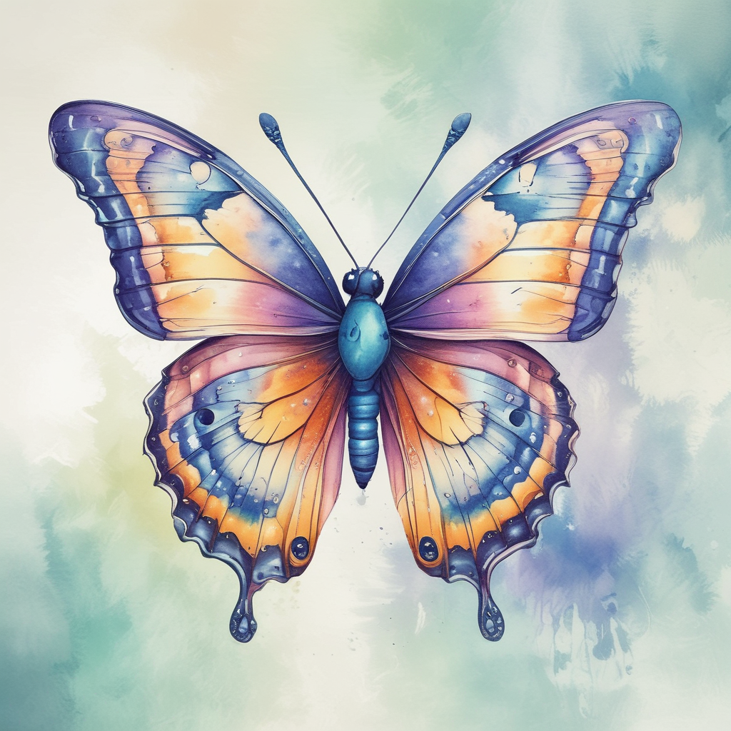 AI generated butterfly 1