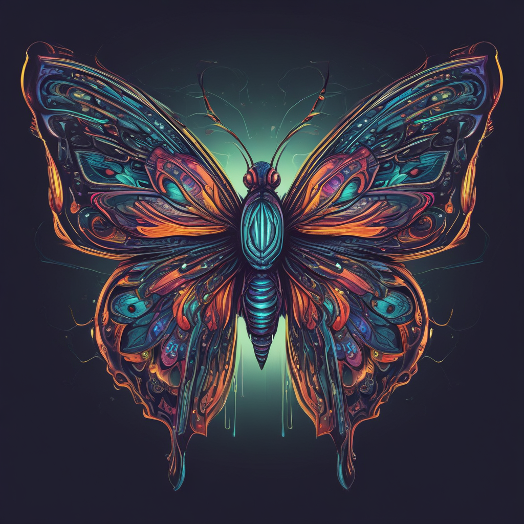 AI generated butterfly 2