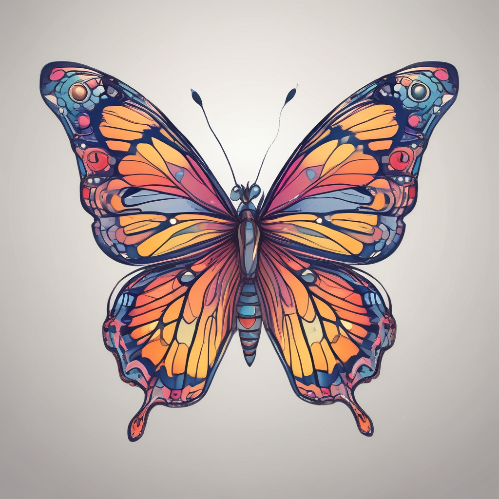 AI generated butterfly 3