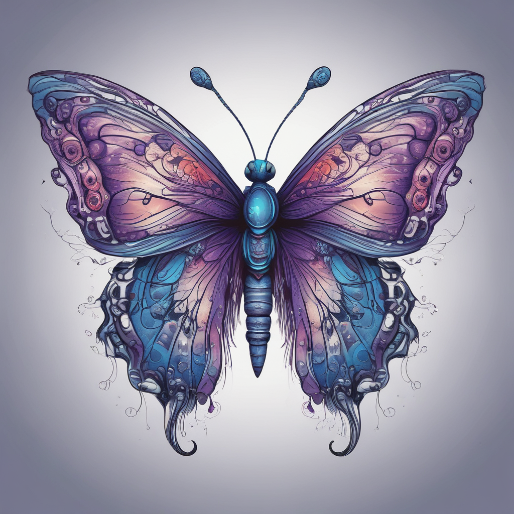 AI generated butterfly 4