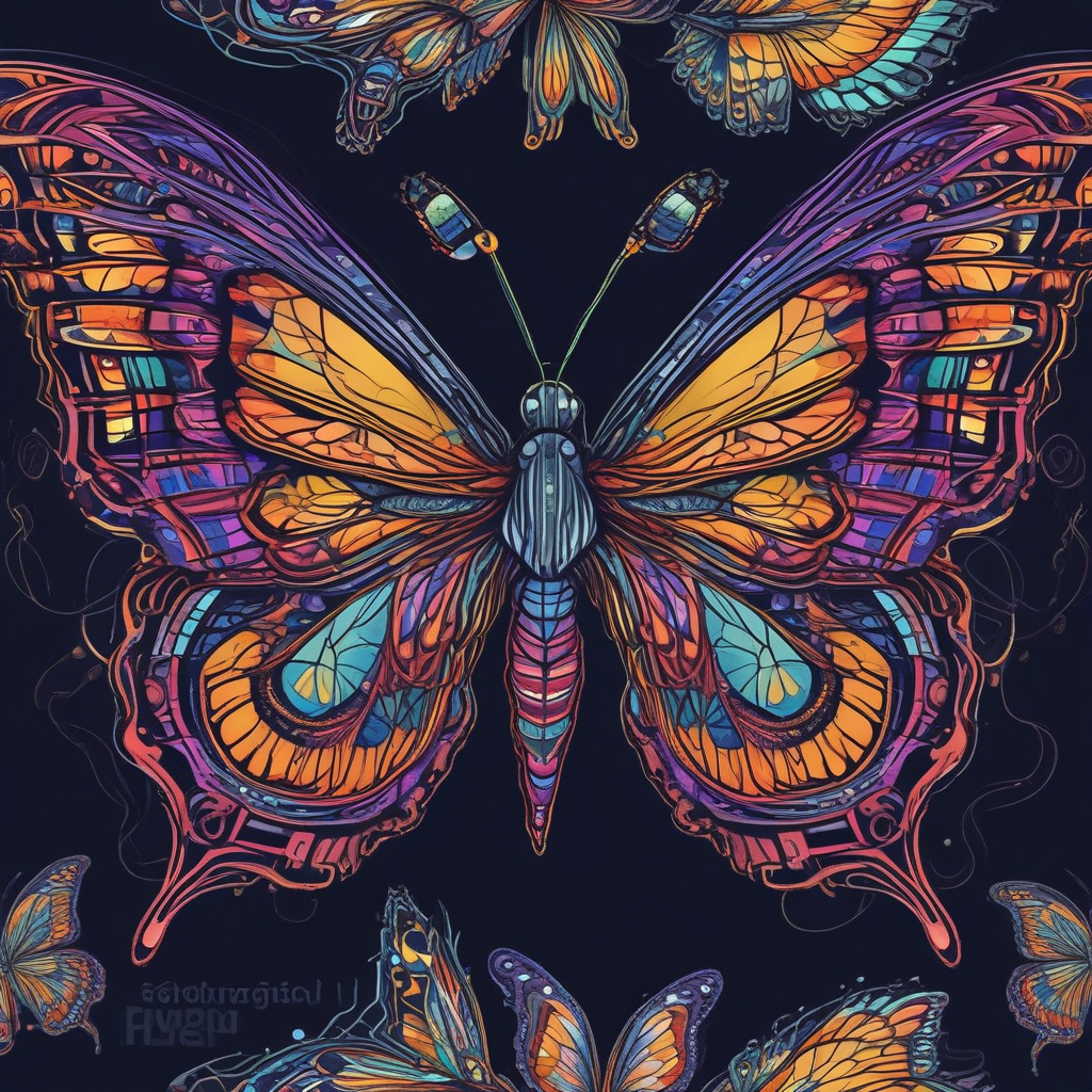 AI generated butterfly 2